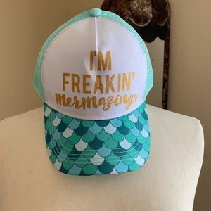 Mermaid ball cap